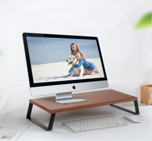 زیر مانیتوری چوبی