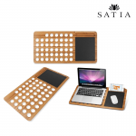 زیر لپتاپی و زیر نوت بوکی قابل حمل چوبی