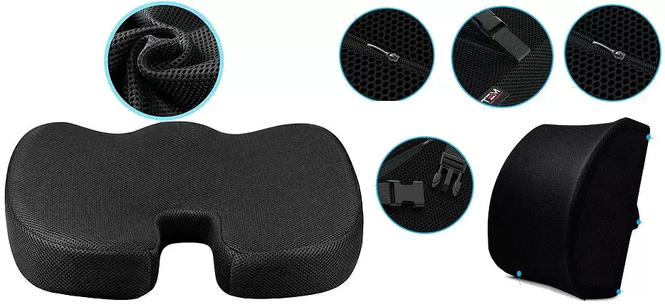 Seat Cushion and Lumbar Support dit