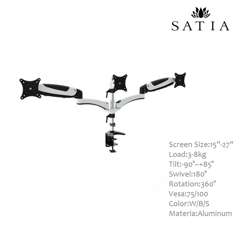 پایه رومیزی مانیتور سه تایی