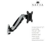 پایه متحرک مانیتور دیواری