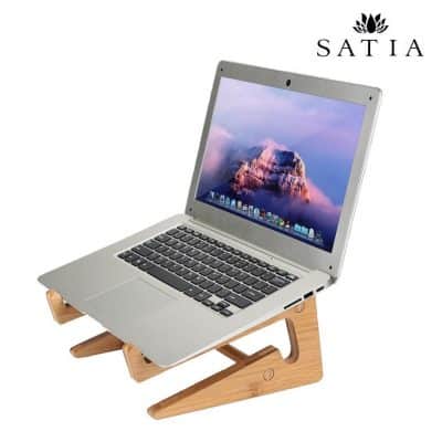 زیر لپ تاپی قابل حمل چوبی