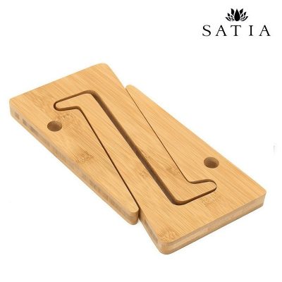 زیر لپتاپی چوبی