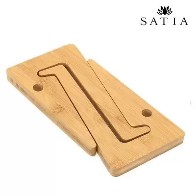 زیر لپتاپی چوبی