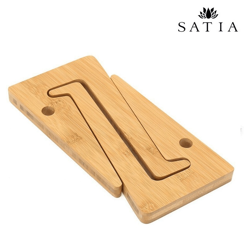 زیر لپتاپی چوبی