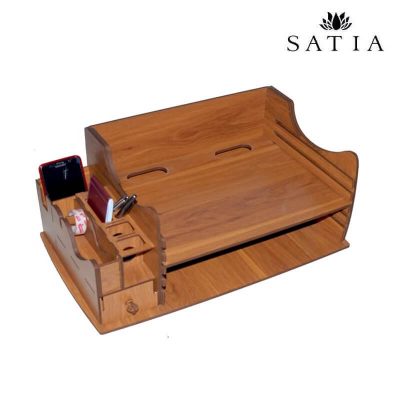 زیر مانیتوری قابل تنظیم چوبی