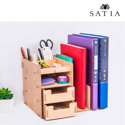 کازیه رومیزی چوبی