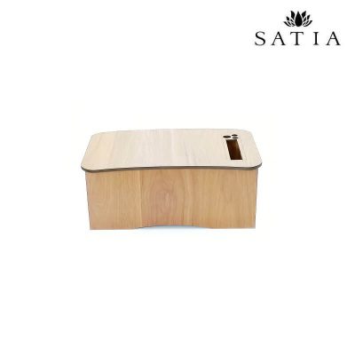 زیر مانیتوری چوبی کشودار