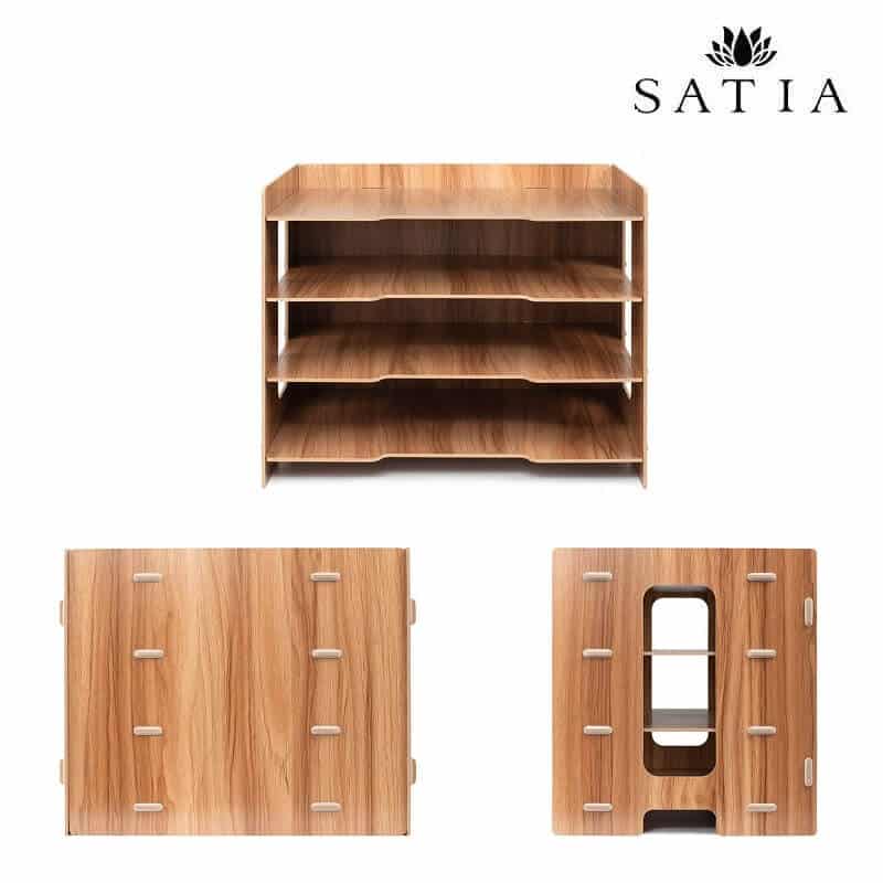 کازیه 4 طبقه چوبی