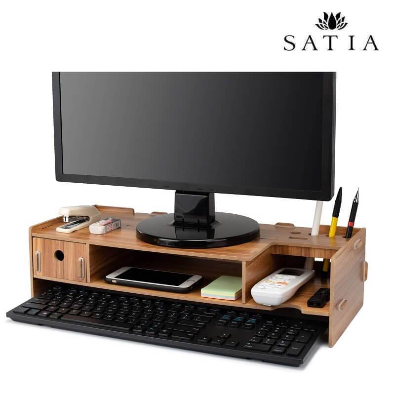 استند مانیتور چوبی