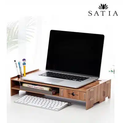 پایه لپ تاپ چوبی
