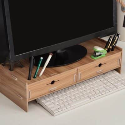 زیر مانیتوری دو کشو