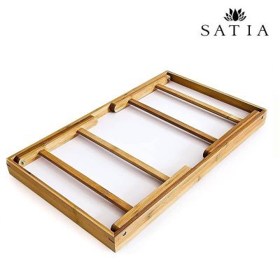 میز لپ تاپ چوبی تاشو بامبو