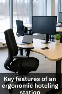 ویژگی‌های کلیدی یک ایستگاه کاری اشتراکی ارگونومیک