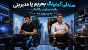 صندلی گیمینگ بخریم یا مدیریتی؟ راهنمای نهایی انتخاب