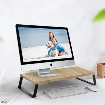 زیر مانیتوری چوبی